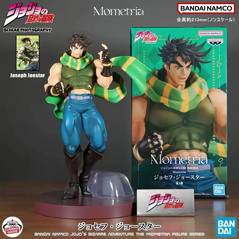 19cm Jojo Figure Bizarre Adventure Action Figure Collectible Doll - Joseph Joestar Desk Decor Toy Gift