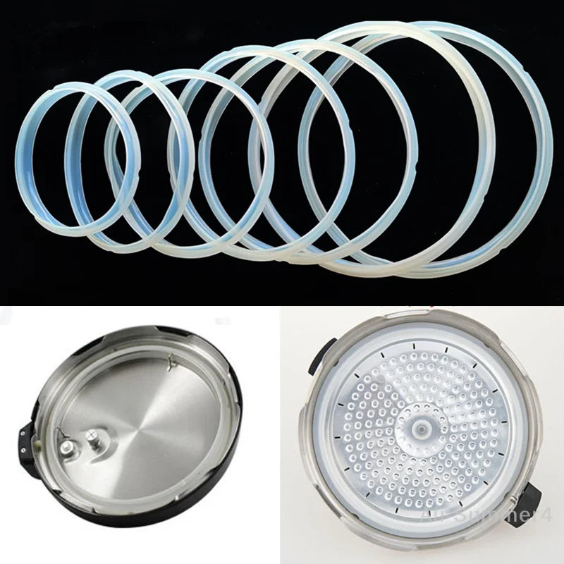 Silicone Gasket Seal Ring for Electric Pressure Cookers 2-6L Replacement