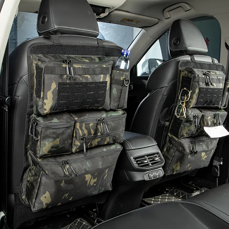 Multifunctional Luggage Organizer and Storage Bag for Car Rear Seats - Hanging Rear Seat Storage