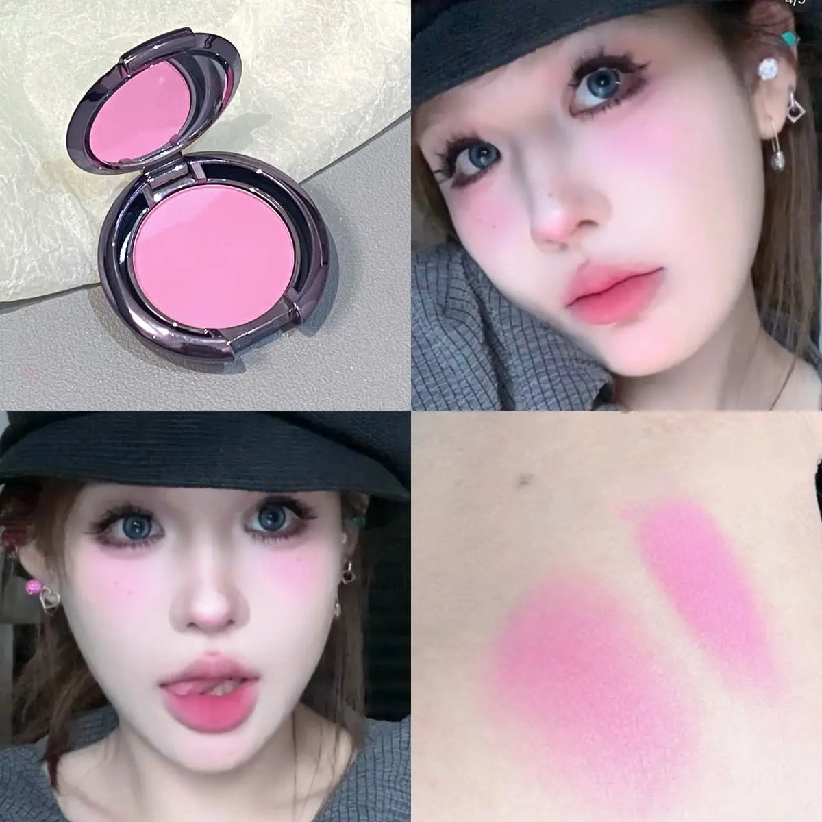Velvet Blush for All Skin Tones - Buildable Non-Caking Cheek Makeup