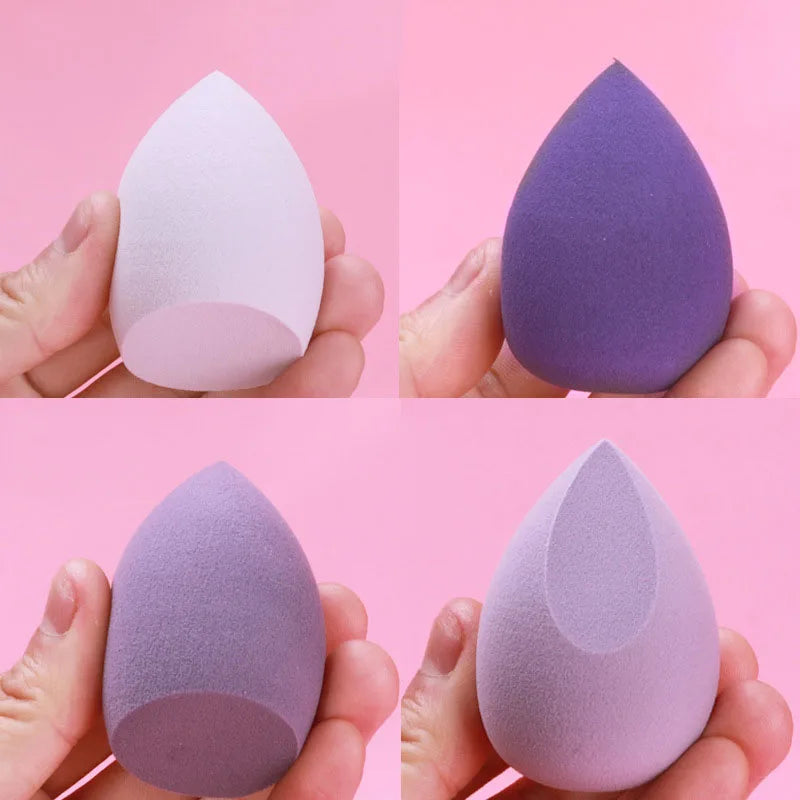 4pcs Makeup Sponge Set - Wet & Dry Beauty Cosmetic Blenders