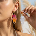 Ocean Starfish Jellyfish Acrylic Earrings for Women - Summer Vacation Style Jewelry