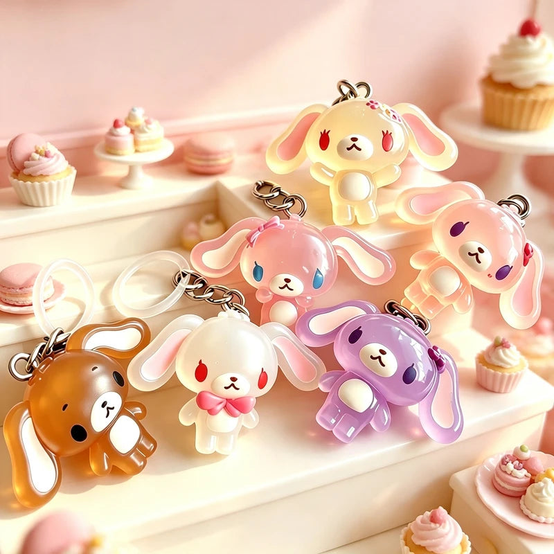 Anime Action Figure Pendant Blind Box Collectible Toy Keychain - Summer Series
