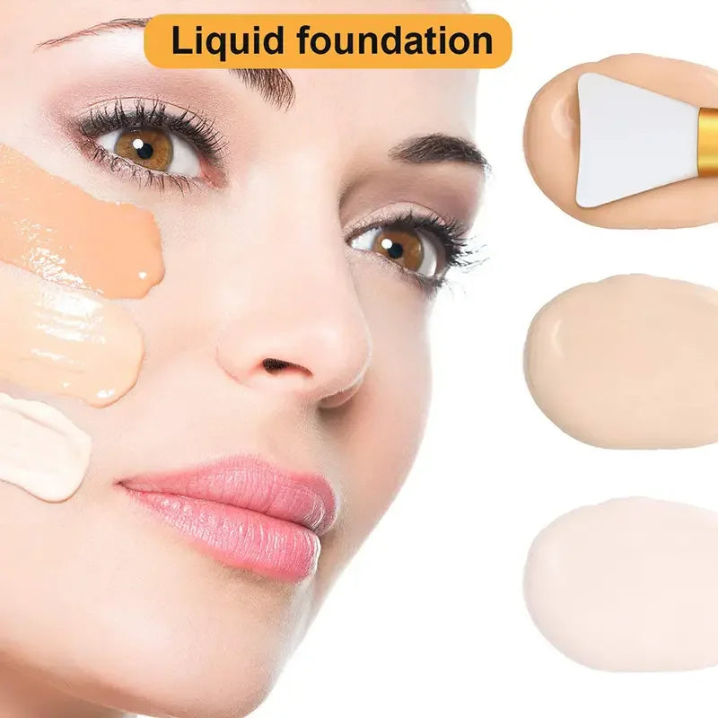 Silicone Facial Mask Brush Set - Gentle, Soft, Suitable for All Skin Types