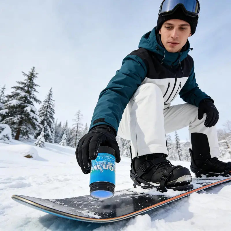 70g All-Temperature Ski and Snowboard Wax for Fast Glide & Easy Application