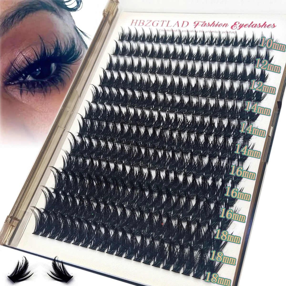 Eyelash Clusters Wispy Mink Strips Lower Eyelash Extensions Fairy Hair Variations