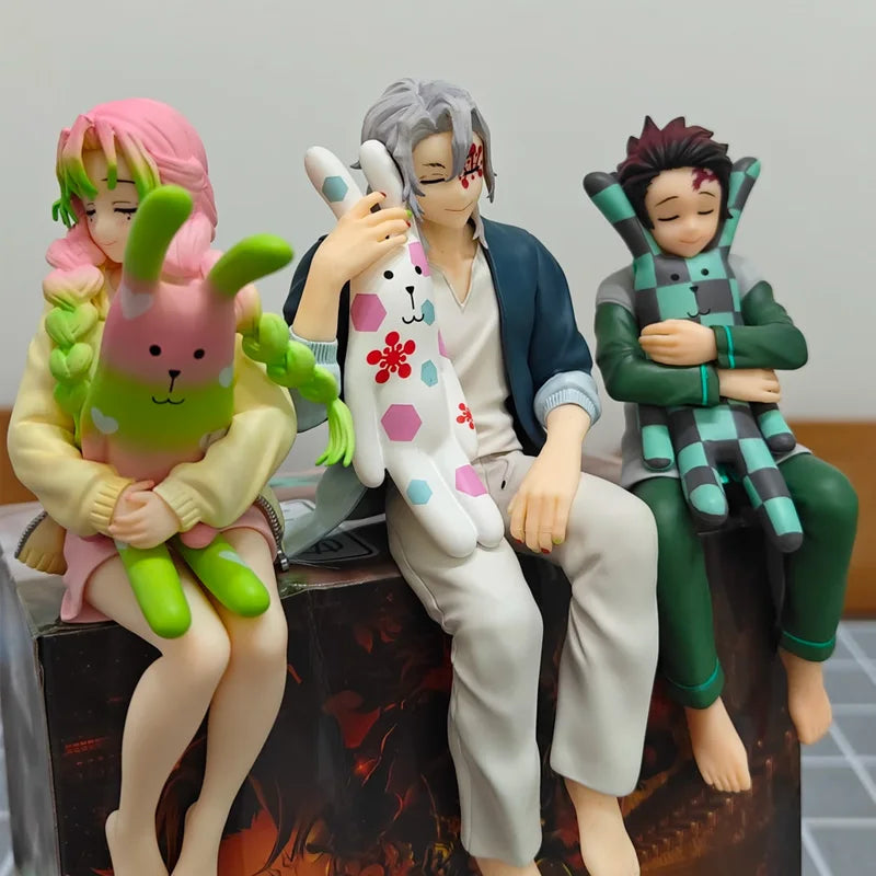 Anime Demon Slayer Figure Kamado Nezuko Tengen Uzui PVC Toy Collection - Multiple Colors