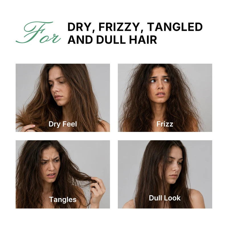 Protein Leave-In Hair Conditioner for All Hair Types - 200ml Repair Treatment