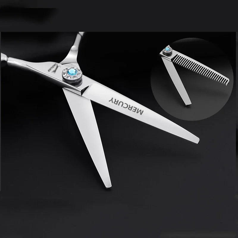 Professional Hairdressing Scissors 5.5 & 6 Inch Salon Shears for Hair Cutting & Thinning