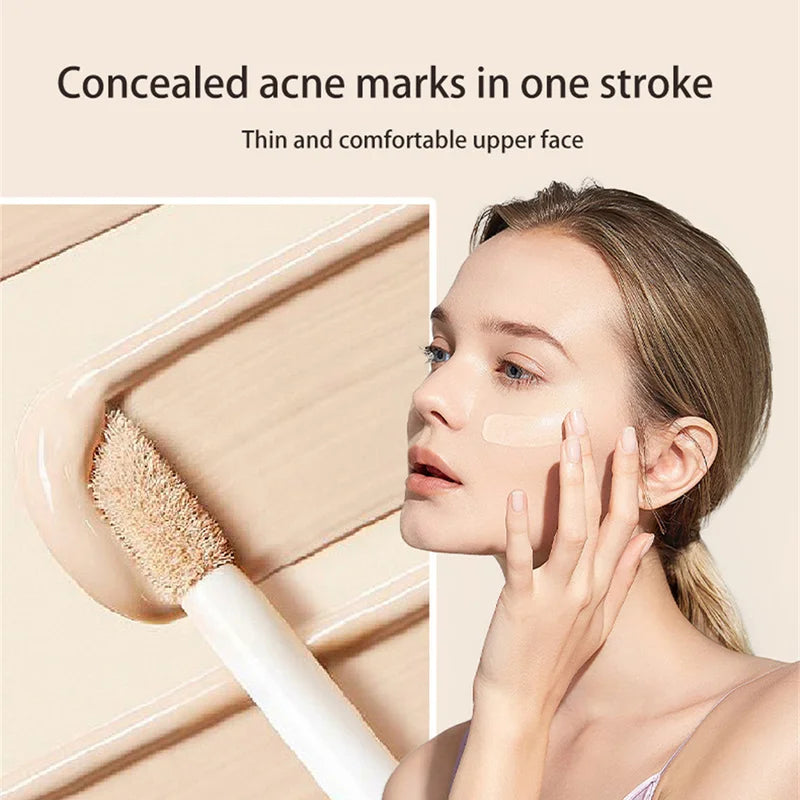 Matte High Coverage Waterproof Liquid Concealer for Face - 6 Shades