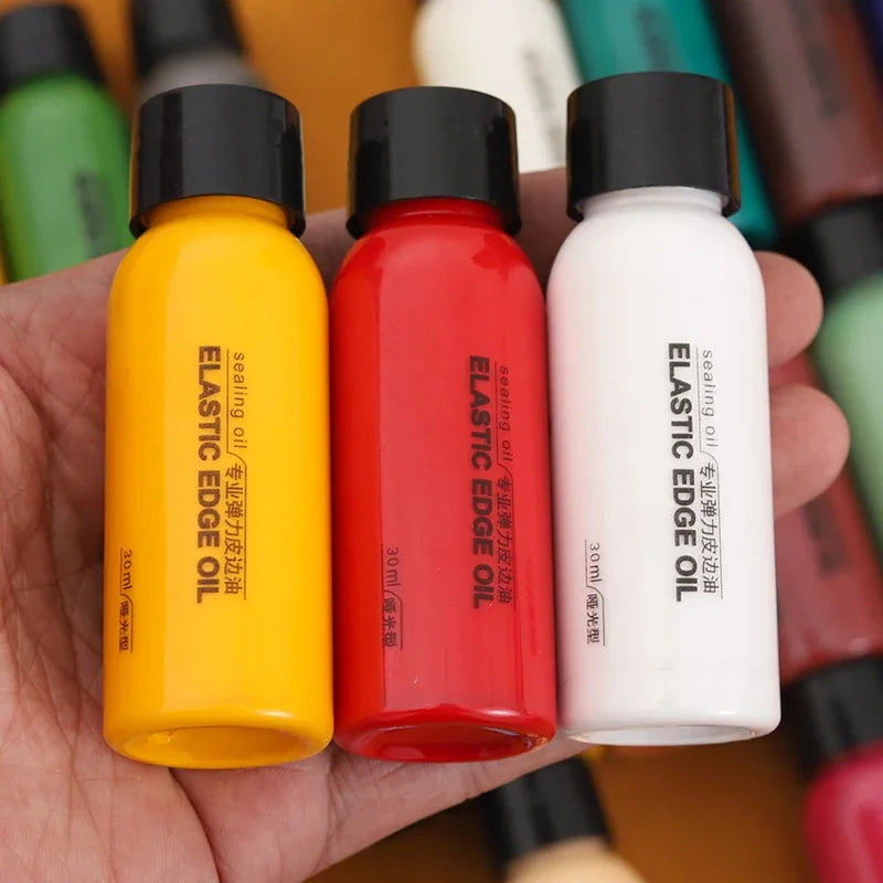 Leather Edge Paint Oil Dye - Professional Edge Dressing for Leather Craft & Shoe Repair
