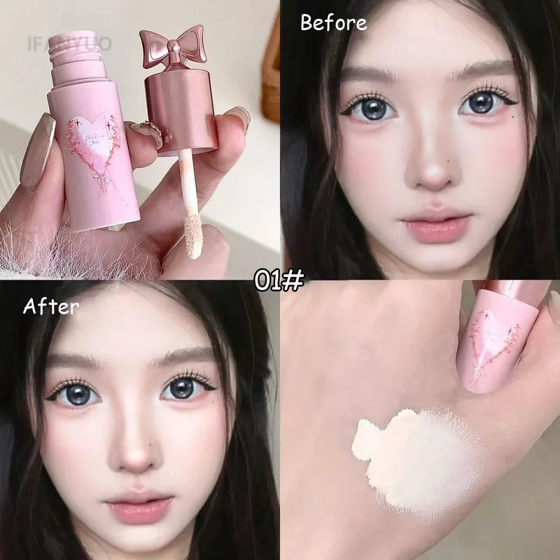 Liquid Brightening Concealer Stick for Acne & Dark Circles - Matte Face Highlight