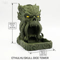 Cthulhu Dice Tower Decorative Ornament for TTRPG, Desk Decor, Dark Nautical Style