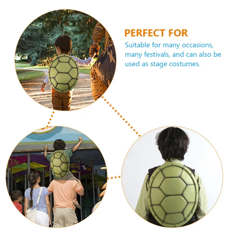 Halloween Turtle Shell Cosplay Prop for Role Play Party Costumes