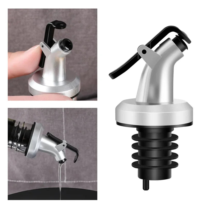 3PCS Oil Dispenser Nozzles for Bottles - Leakproof Plastic Pour Spouts