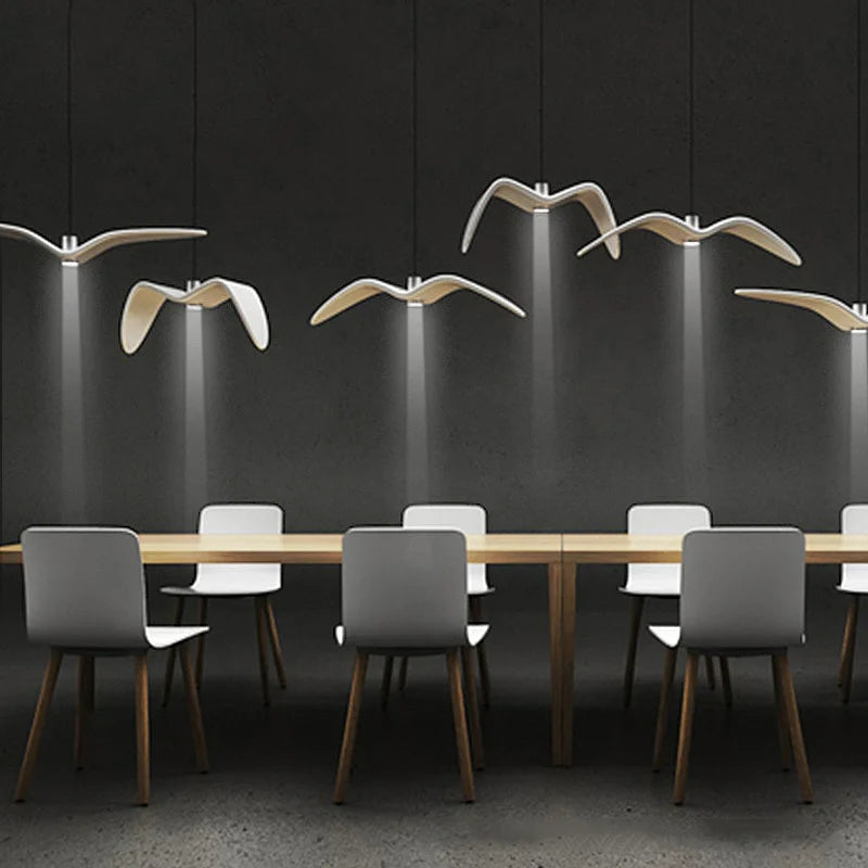 Modern LED Pendant Light Indoor Chandeliers Bird Lamp for Living Room Bedroom Bar
