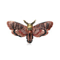 Ghost Moth Brooch Butterfly Skull Pins Halloween Jewelry Gift Accessory