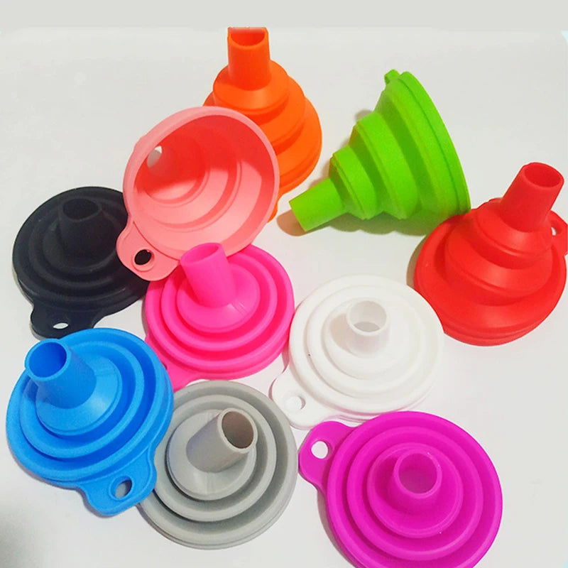 Diamond Painting Tools Funnel - Silicone Collapsible Beads Container for 5D DIY Kits