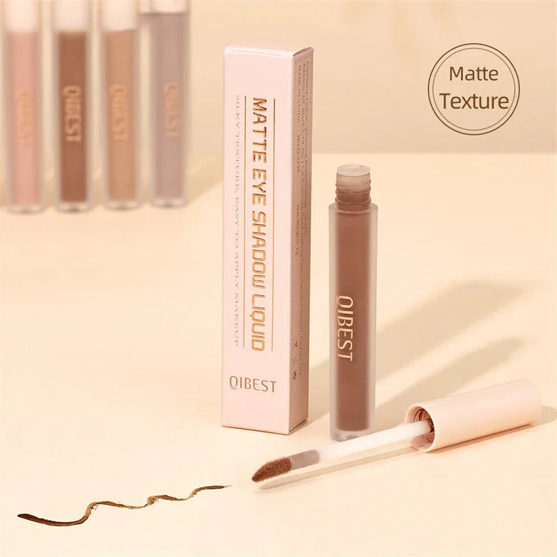Matte Liquid Eyeshadow Palette Waterproof Long Lasting Natural Cheek Contour Makeup
