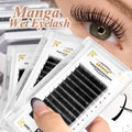 Premade Spike False Eyelashes - Wet Lashes Extensions with Mix Length & Curl Options