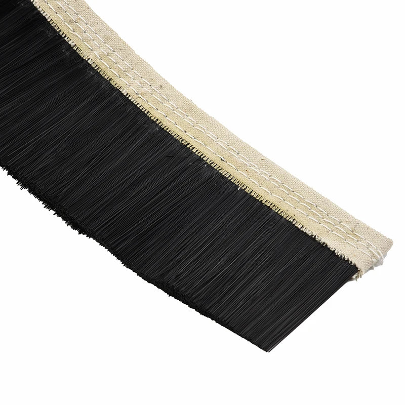 Nylon Dust Cover Brush for CNC Router and Vacuum Cleaner - 70mm/100mm, 1M Length