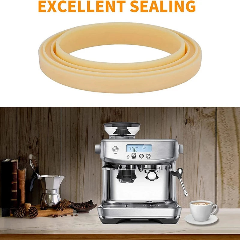 Silicone Steam Ring 3-Pack for Breville Espresso Machines 54mm - Gasket Replacement