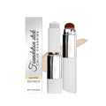 Temperature Changing Foundation Stick with Built-in Brush Waterproof Long-Lasting Face Makeup