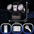 Bubble Machine with Remote RGB Lights Rechargeable 1800mAh Type-C No Solution