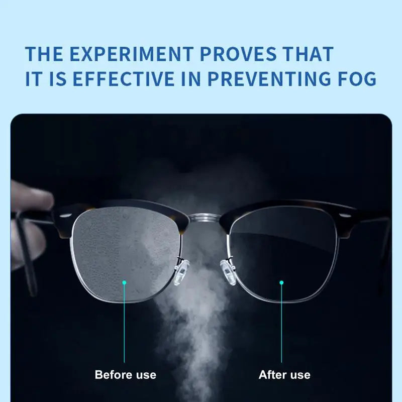 20ml Anti-Fog Spray for Glasses and Windshields - Clear Vision, Scratch Protection