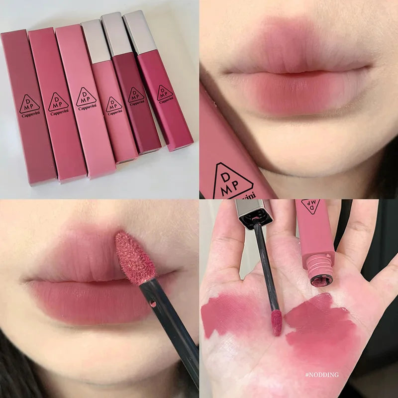 Matte Velvet Lip Glaze - Moisturizing Long-Lasting Lipstick & Lip Gloss