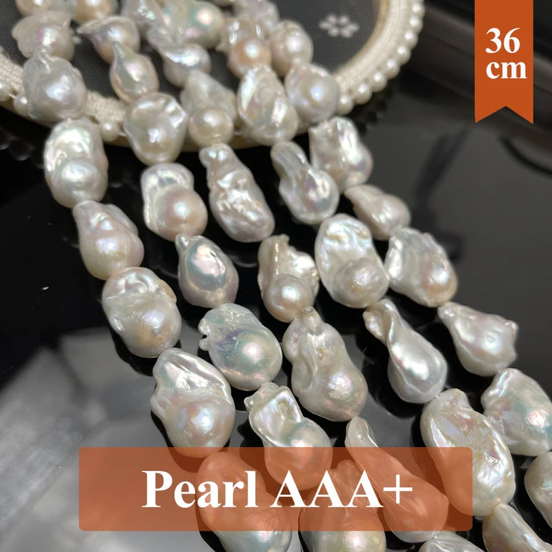 Natural Freshwater Baroque Pearl Beads Irregular Loose Spacer Beads for Jewelry Making
