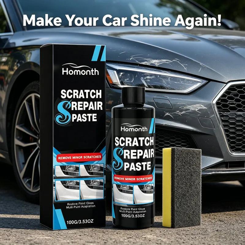 Car Paint Repair Polish Wax Deep Scratch Remover & Gloss Restorer - 100g