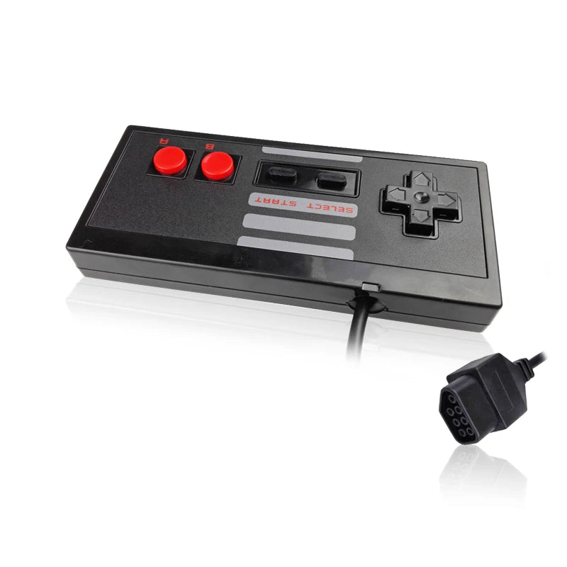 Wired NES 8-Bit Game Controller for Classic Console - Joystick Game Pad