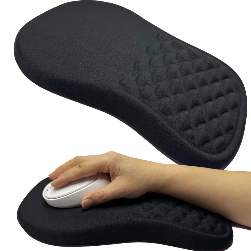 Halloween Ergonomic Mouse Pad with Wrist Support and Viscoelastic Foam Cushion