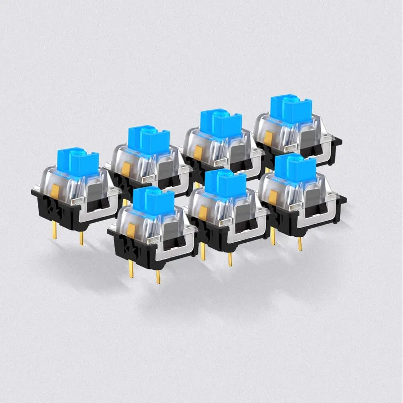 Multicolor Backlit Mechanical Keyboard Switches - Hot Swap Tactile & Linear Options