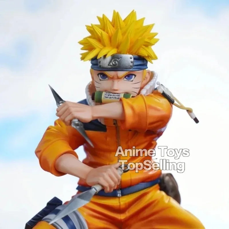 18cm Naruto Uzumaki PVC Action Figure - Anime Collectible Toy for Fans