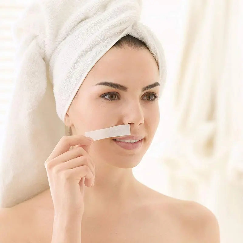 Hair Removal Wax Strips Set - Nonwoven Body & Leg Epilator Paper Rolls