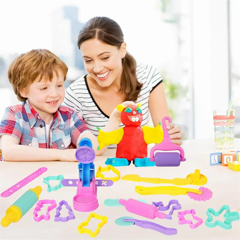 Playdough Tool Set for Kids with Animal Cutters and Mold Accessories