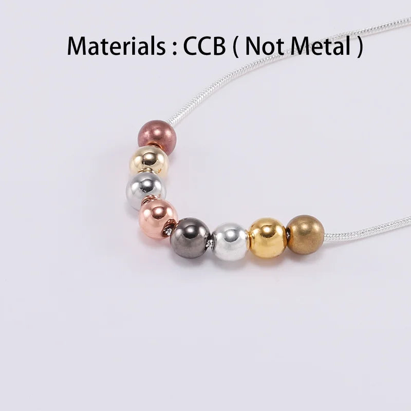 Assorted 30-400pcs DIY Jewelry Spacer Beads - 3-12mm Plastic Seed Beads for Necklace Bracelet Crafts