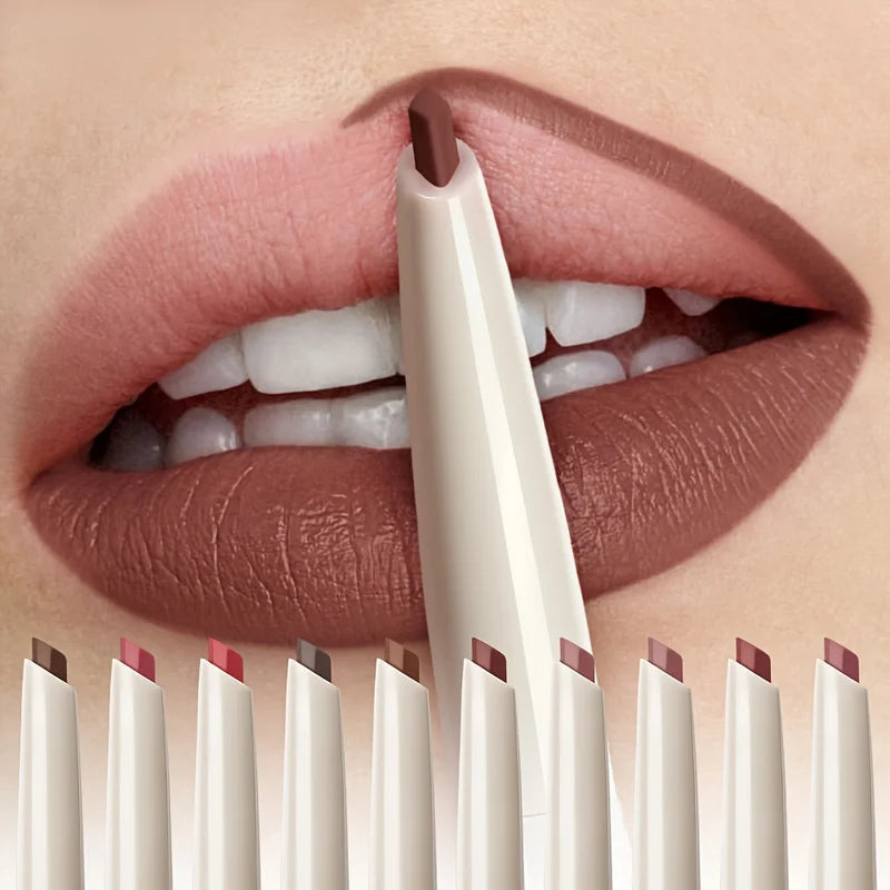 Matte Lip Liner Pen - Long-Lasting Water & Sweat Resistant Makeup
