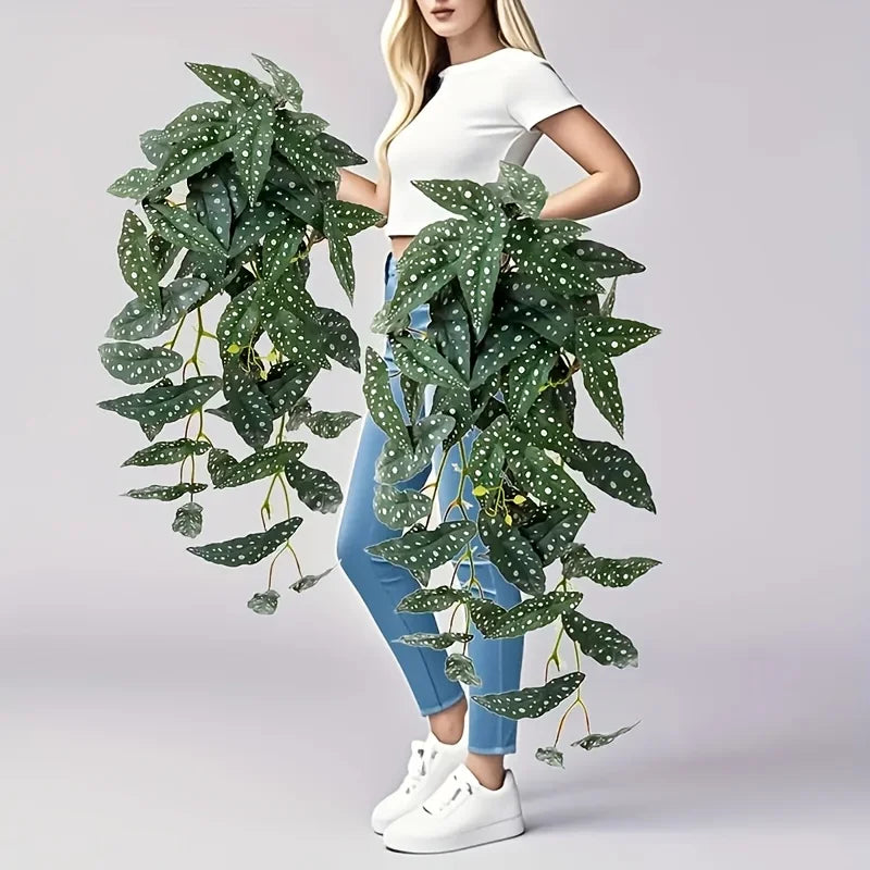 Large Artificial Hanging Vines for Indoor Outdoor Decoration - 100cm Faux Plant