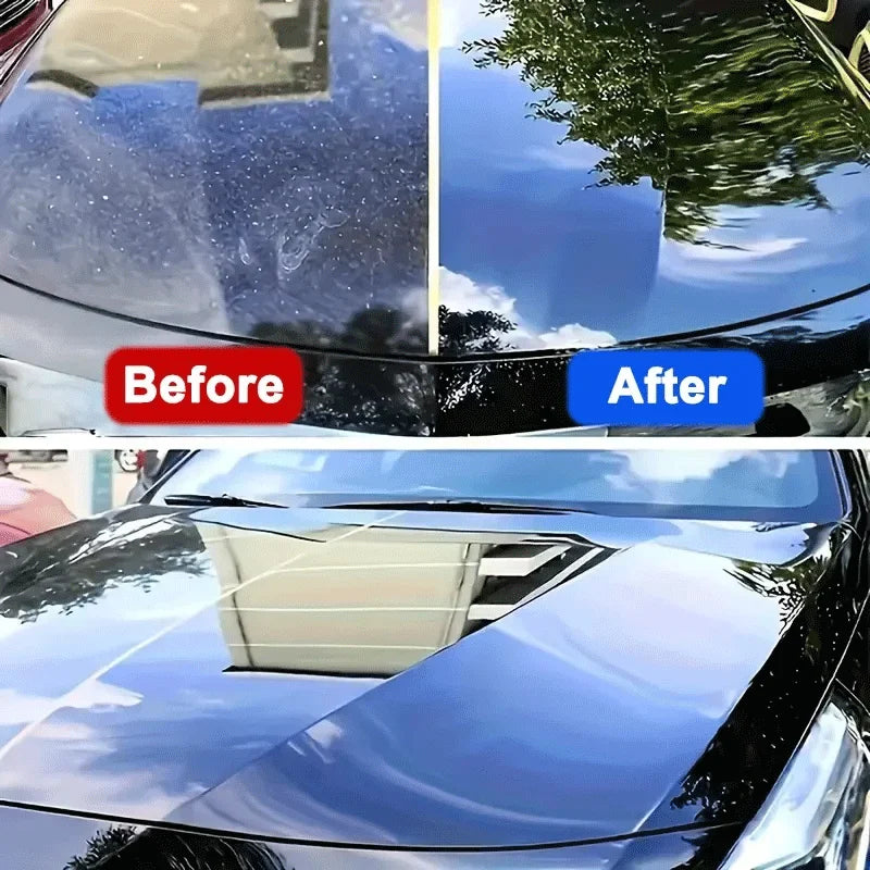 Black Car Wax for Scratch Removal & Paint Polishing - Auto Scratch Remover