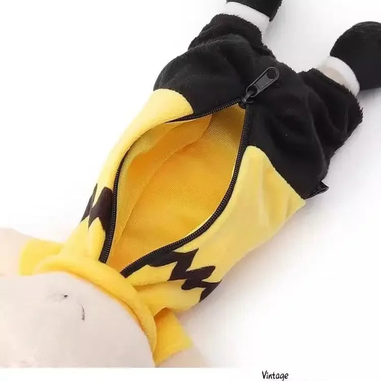 Large Capacity Snoopy Plush Pencil Case - Cartoon Pen Bag for Students