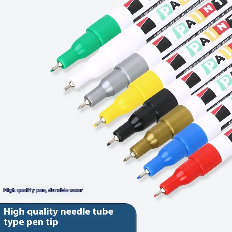 Multi-Color 0.7mm Ultra-Fine Needle Tube Paint Pen for Wood Metal Cloth Crafts