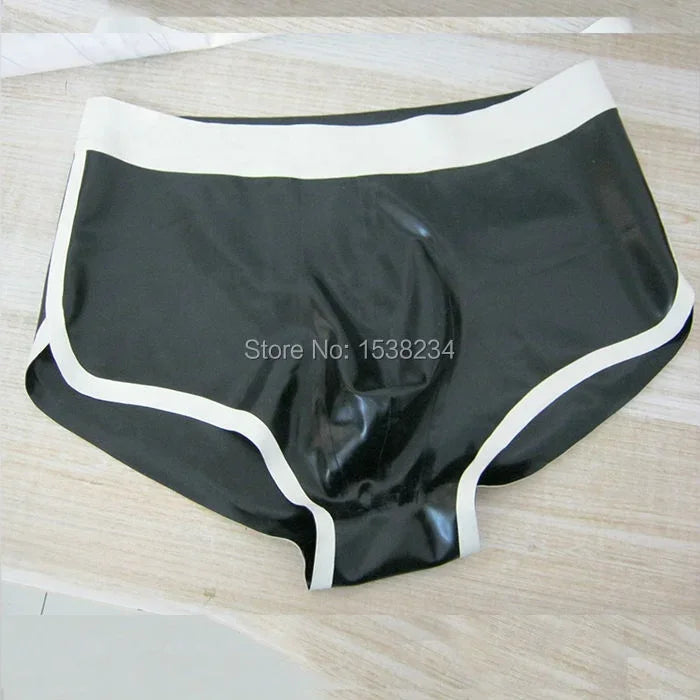 Latex Briefs Rubber Underwear for Men Masquerade Ball Lingerie, All Sizes