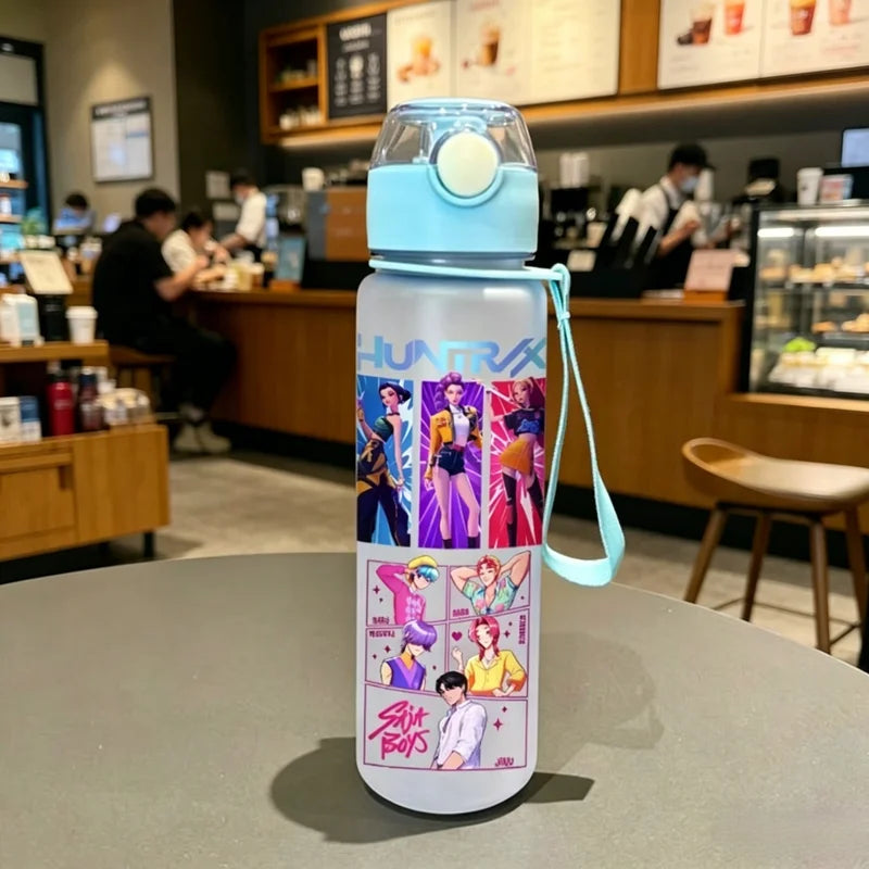 3D Cartoon Water Bottle 700ML Portable Sports Water Bottle for Kids & Girls