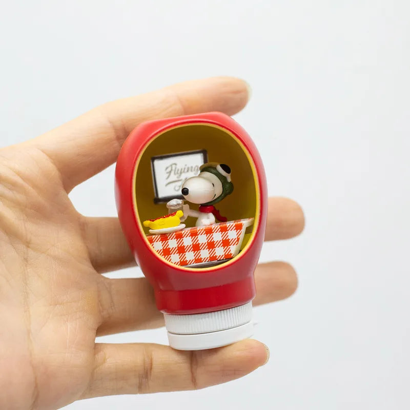 Anime Snoopy Miniature Scene Collection - Cute Desk Ornament Gift