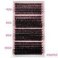 False Eyelash Clusters Kit 340/390 Pairs DIY Eyelash Extensions Fluffy Makeup Tools