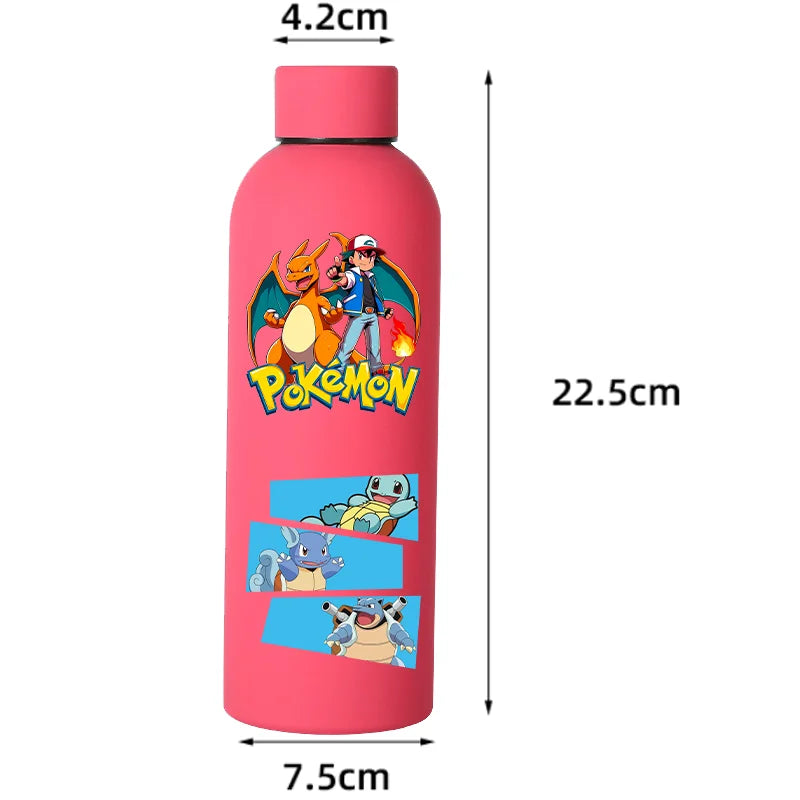 Stainless Steel 500ML Double Layer Vacuum Water Bottle Sport Water Thermos Cup
