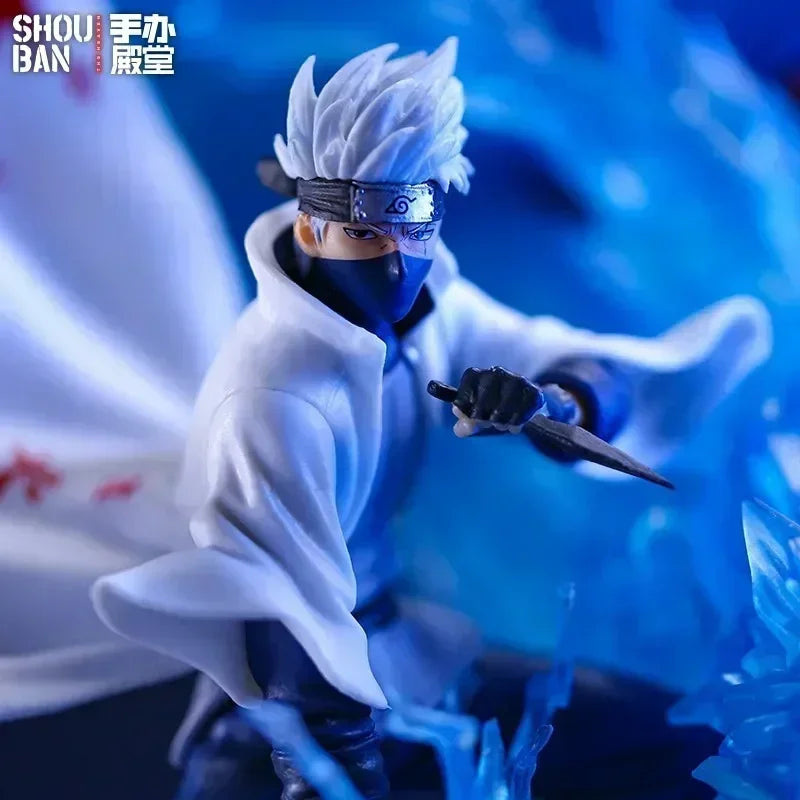 22cm Naruto Kakashi Action Figure PVC Statue Collection Toy Gift